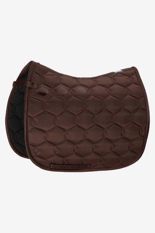 Eskadron Glossy Wave Saddle Pad Darkbrown