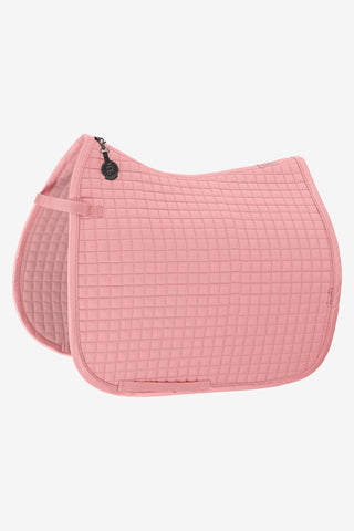 Tapis de selle coton Platinum-25 Soft Rouge