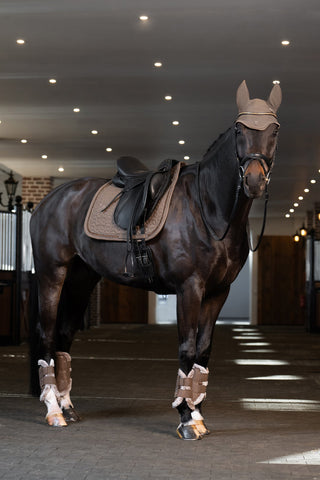 Protège-boulets Mesh Fourrure Platinum-25 Smokey Taupe