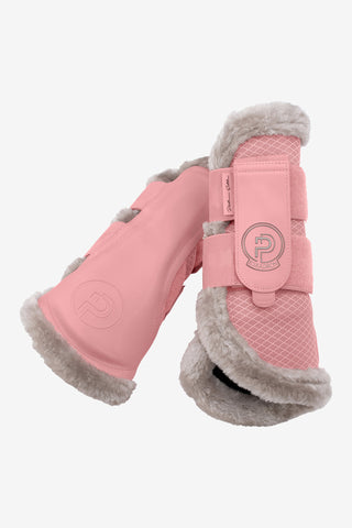 Damask Mesh Päls Platinum-25 Soft Rouge