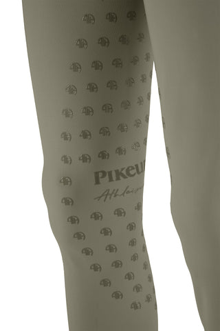 Linnett Tights Full Grip Olivgrön