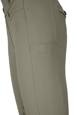 Linnett Tights Full Grip Olivgrön