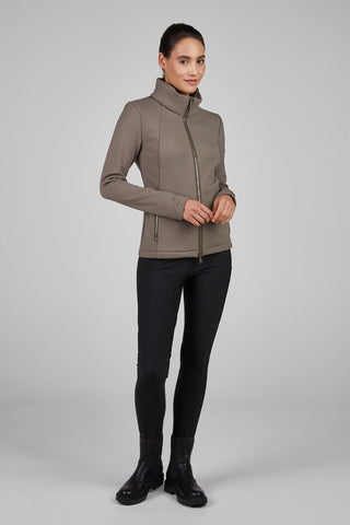 Fleece Sweater Slate Brown