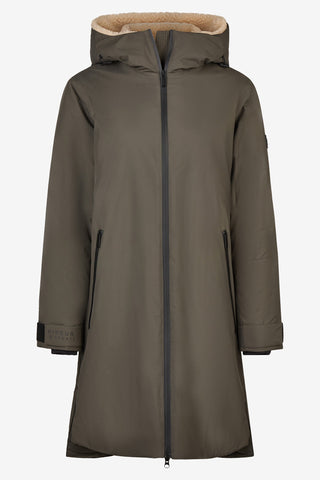 Podszyty Płaszcz Przeciwdeszczowy Deep Khaki