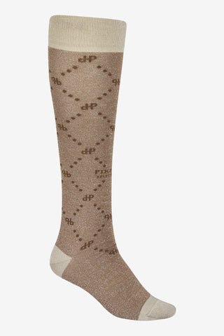 Riding Socks Lurex Selection Beige