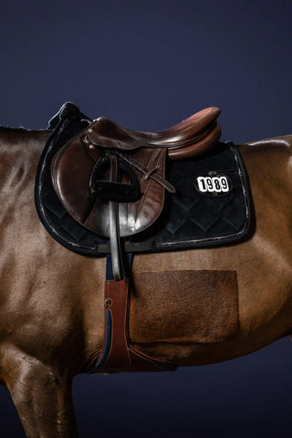 Corduroy Jumping Saddle Pad