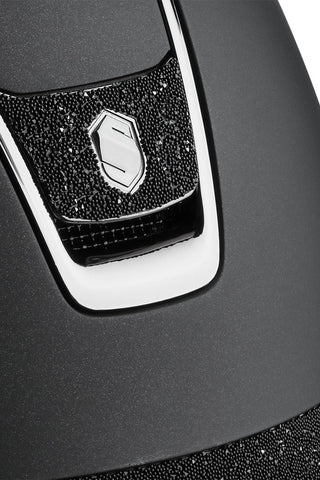 2.0 Shadowmatt Miss Shield Frontal Band Crystal Fabric Crystal Blazon Svart