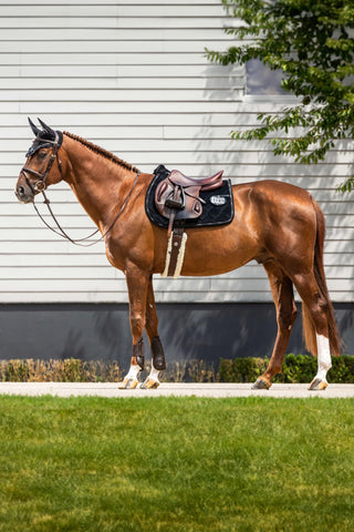 Corduroy Jumping Saddle Pad