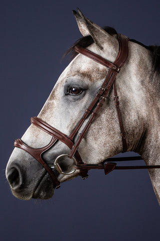 Dobbelt Næsebånd New English Brun