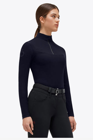 Jersey Fleece Poloshirt