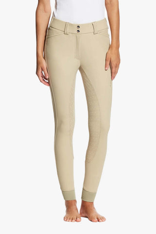 Tri Factor Pantalon d'équitation Full Grip Tan