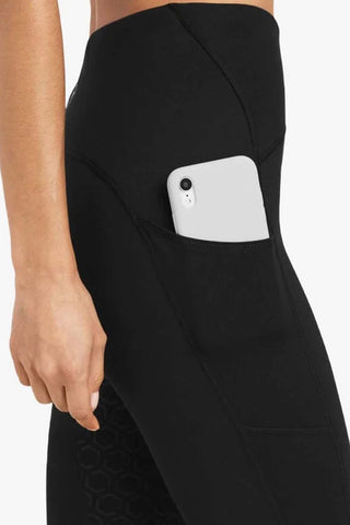 Venture Termiczne Legginsy Jeździeckie