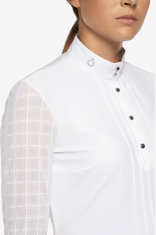 Cavalleria Toscana Pleated Tävlingsskjorta