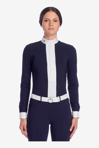 Cavalleria Toscana Pleated Top Jersey