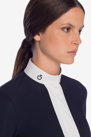 Cavalleria Toscana Pleated Top Jersey