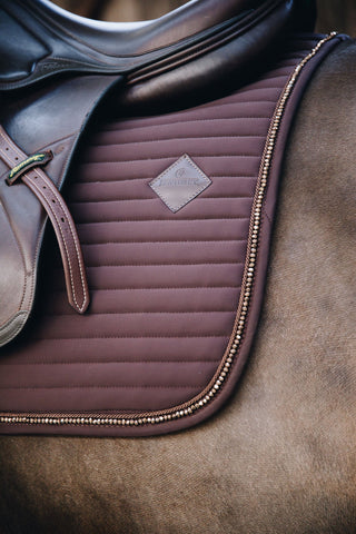 Pearls Dressuur Schabrak Bruin