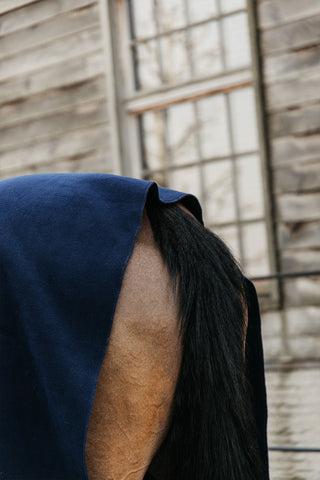 Square Fleecefilt 210*200 Navy