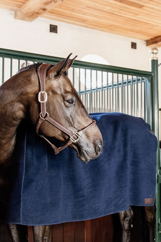 Square Fleecefilt 210*200 Navy