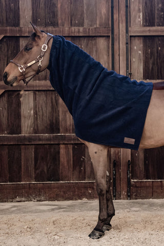 Epais col en polaire noir