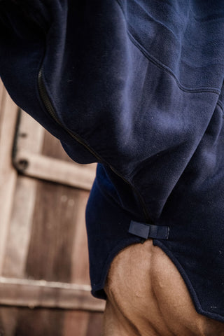 Epais col en polaire noir