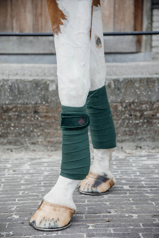 Polar Fleece Bandages Velvet Pearls Beige