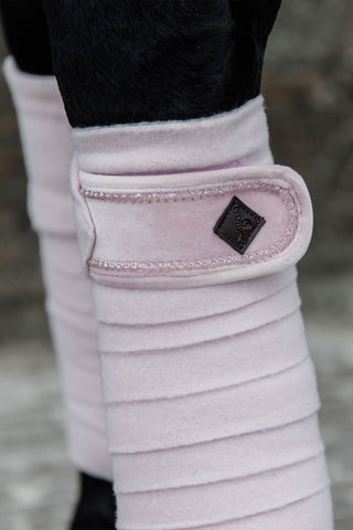 Polar Fleece Bandages Velvet Pearls Beige