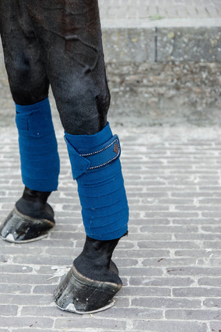 Polar Fleece Bandages Velvet Pearls Beige