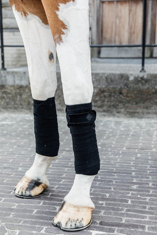 Polar Fleece Bandages Velvet Pearls Beige