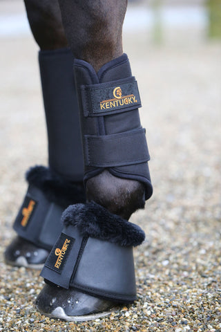 Vorderbeine Gamaschen 3D Spacer Braun