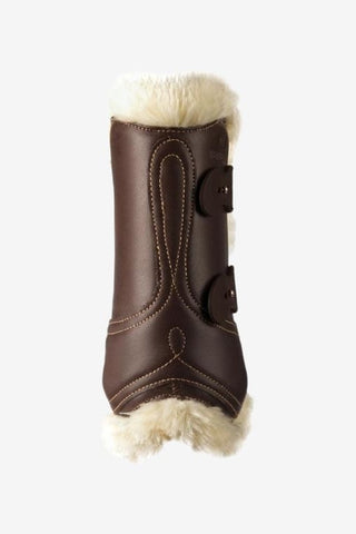 Kentucky Horsewear Sheepskin Leather Tendon Boots Elastic