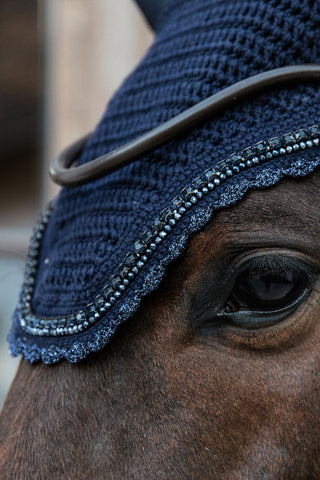 Wellington Geïsoleerde Oornet Steen & Parel Zwart