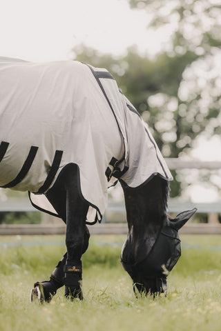 Mesh Flugtäcke Beige