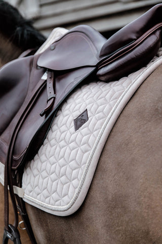 Tapis de Selle Basic Velours Noir