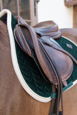 Tapis de selle Velvet Contrast