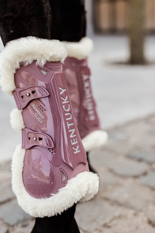 Bamboo peesbeschermers schapenvacht Emerald