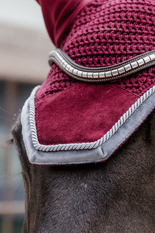 Wellington Hood Velvet Contrast