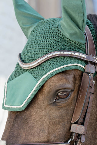 Wellington Vliegenmuts Fluweel Donkergroen