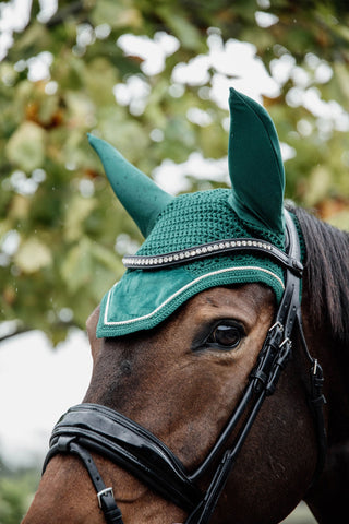 Wellington Vliegenmuts Fluweel Donkergroen