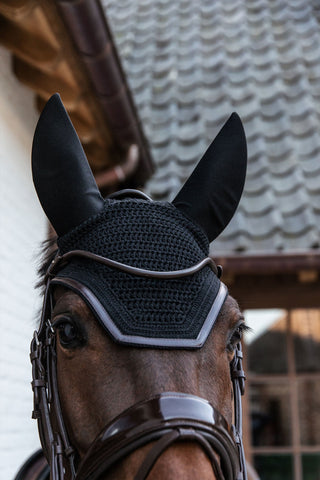 Wellington Geïsoleerde Lederen Oornet Navy