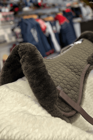 Mattes Fårskinnspad Med Kant Dressyr