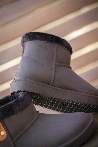 Eden Wasserdichte Winterstiefel Kinder Schwarz