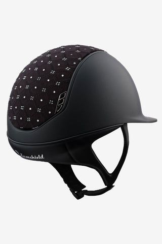 2.0 Shadowmatt Royal Flower Swarovski Matt Svart