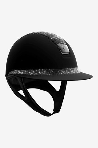 Samshield Miss Shield Black Crystal Fabric Matt Black Trim