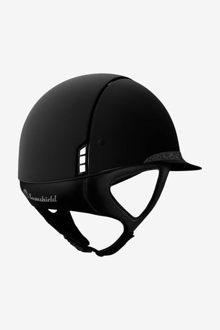 Samshield Shadowmatt Miss Shield Matt Frontal Band Crystal + Crystal Blazon