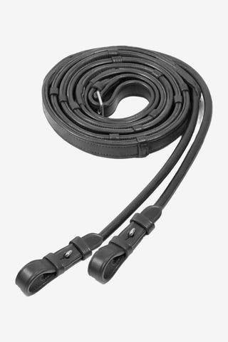 Schockemöhle Tygel Läder/Gummi Rundsydd