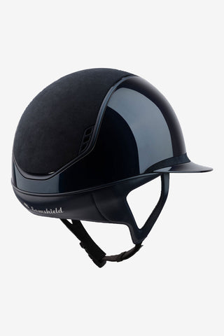 2.0 Glossy Miss Shield Alcantara Trim Matt Navy