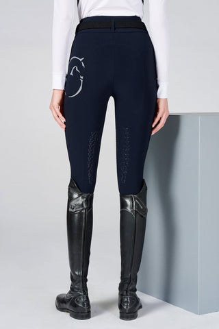 Ridebukser Molveno Knæskodning Navy